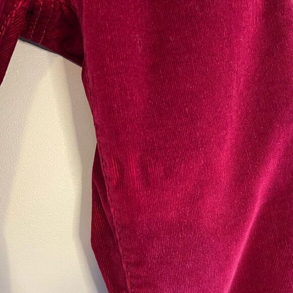 Anthropologie Pilcro and the Letterpress Fine Waled Cranberry Corduroy Pant | 25 - Picture 13 of 16